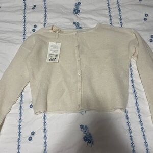 Sezane Cropped Women's Sweater